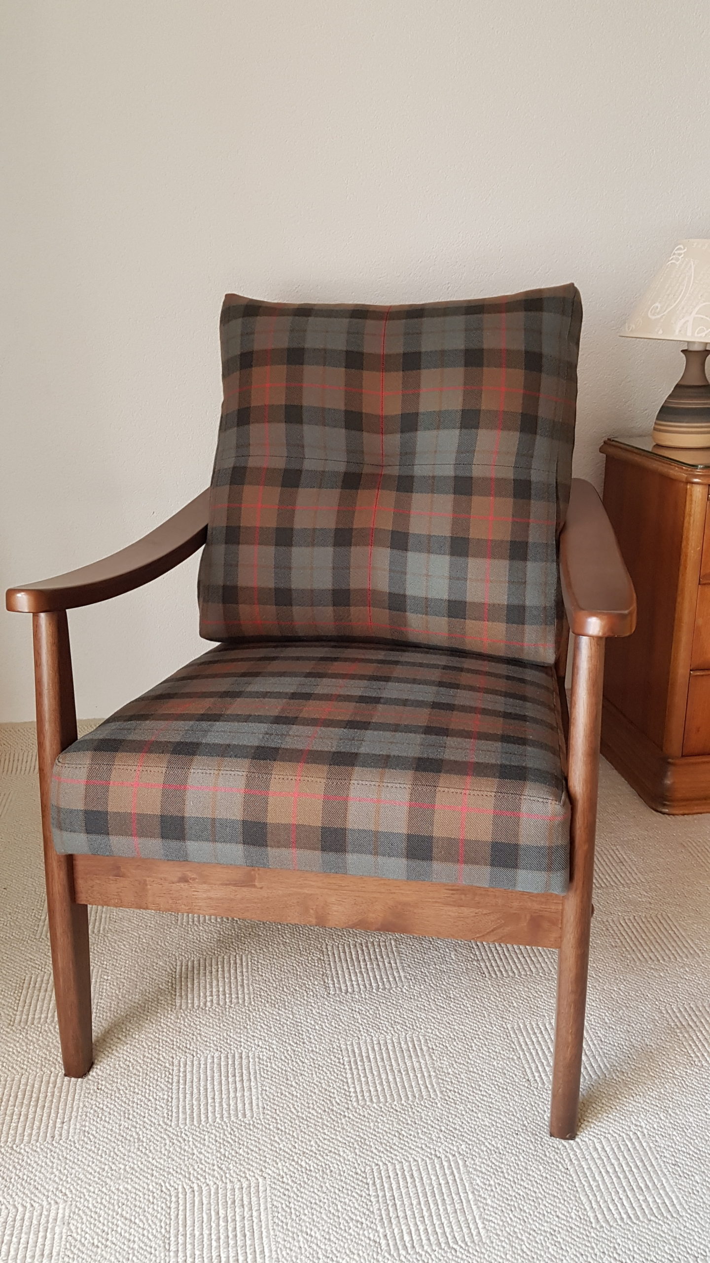 fauteuil-tartan